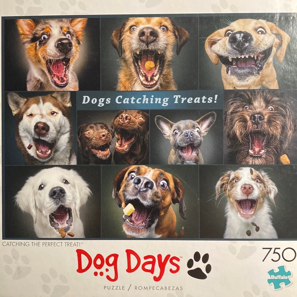 750 piece puzzle. Dog Days 🐾